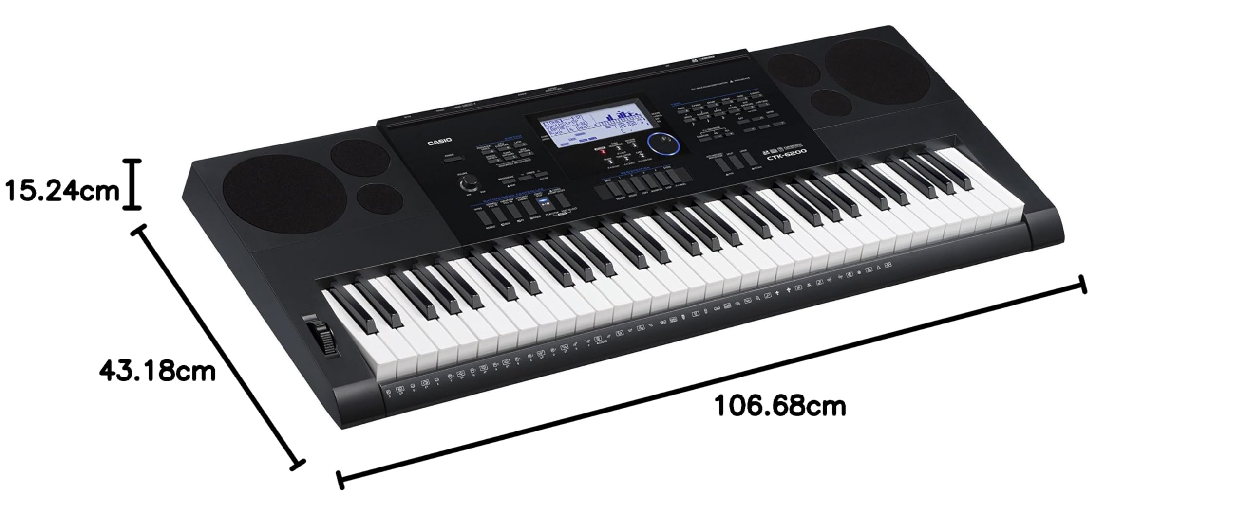 Amazon | カシオ 電子キーボード 61標準鍵 ハイグレードタイプ CTK